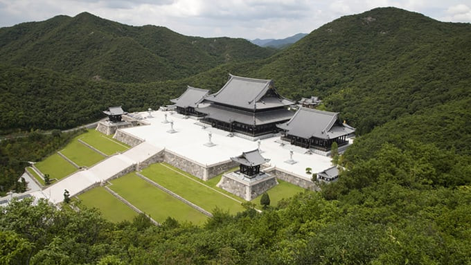 Chính điện Vương Đường Phật Giáo.