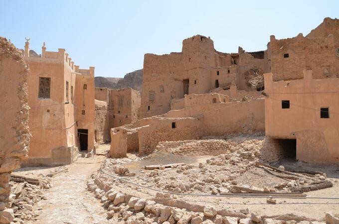 Một số ngôi nhà trong làng Haid Al-Jazil có niên đại tới 500 năm