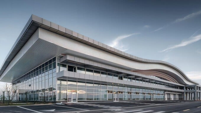 Sân bay Vũ Sơn có nhà ga rộng 3.500m2, đường băng dài 2.600m