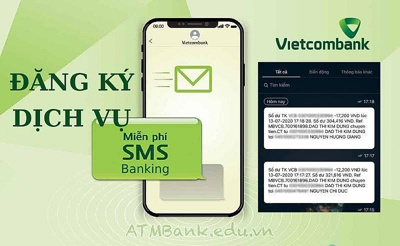 Phí SMS Banking của ngân hàng Vietcombank