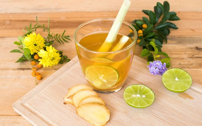 Trà sả giúp điều hòa huyết áp