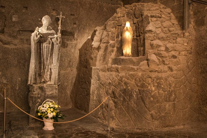 Bức tượng muối duy nhất trên thế giới khắc họa Giáo hoàng John Paul II
