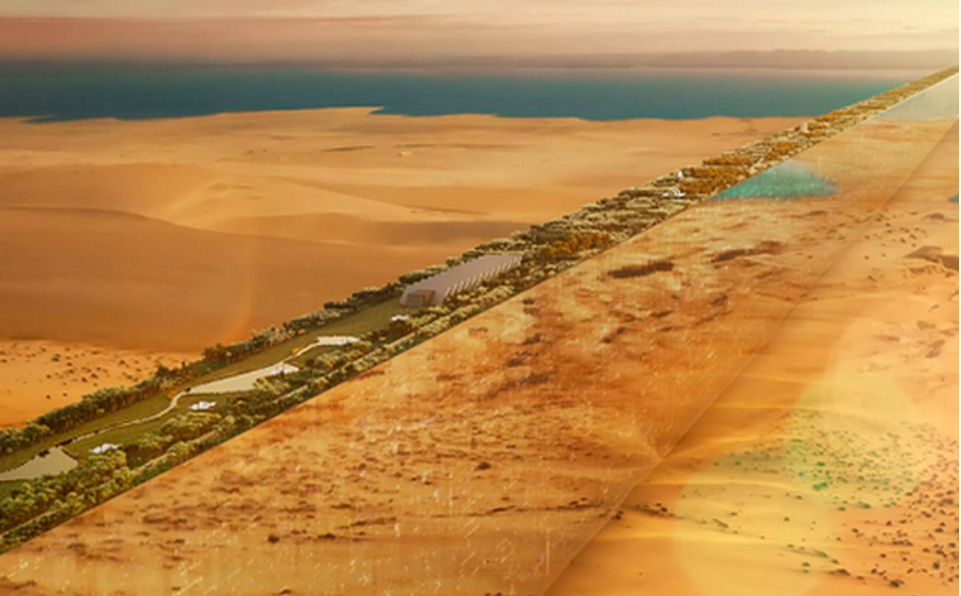 Thái tử Ả Rập chi 1.000 tỷ USD xây thành phố thông minh giữa lòng sa mạc, dự kiến là siêu công trình lớn nhất hành tinh