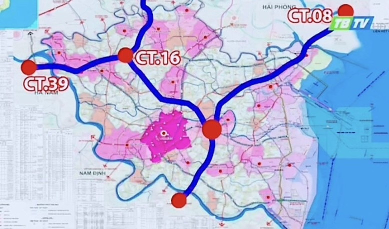Quy hoạch 3 tuyến cao tốc kết nối Thái Bình với vùng Thủ đô và duyên hải ven biển