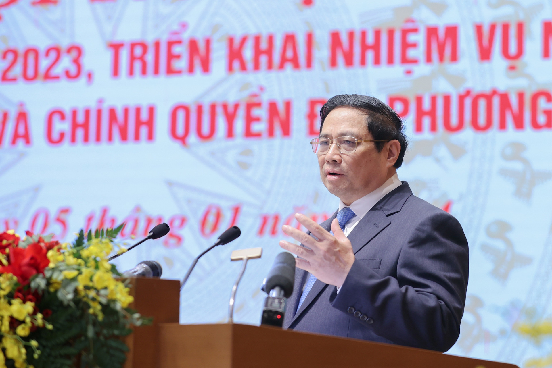 Thủ tướng Phạm Minh Chính: 5 quyết tâm và 10 nhóm nhiệm vụ, giải pháp trọng tâm trong năm 2024- Ảnh 2.
