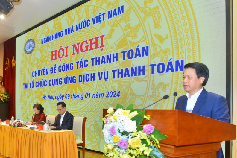 Phó Thống đốc NHNN Phạm Tiến Dũng phát biểu tại Hội nghị