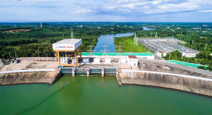 Nhà máy thủy điện Trị An là công trình tầm cỡ quốc gia
