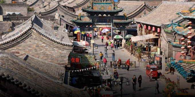 Thành cổ Bình Dao từng là trung tâm thương mại và tài chính của Trung Quốc thời xưa