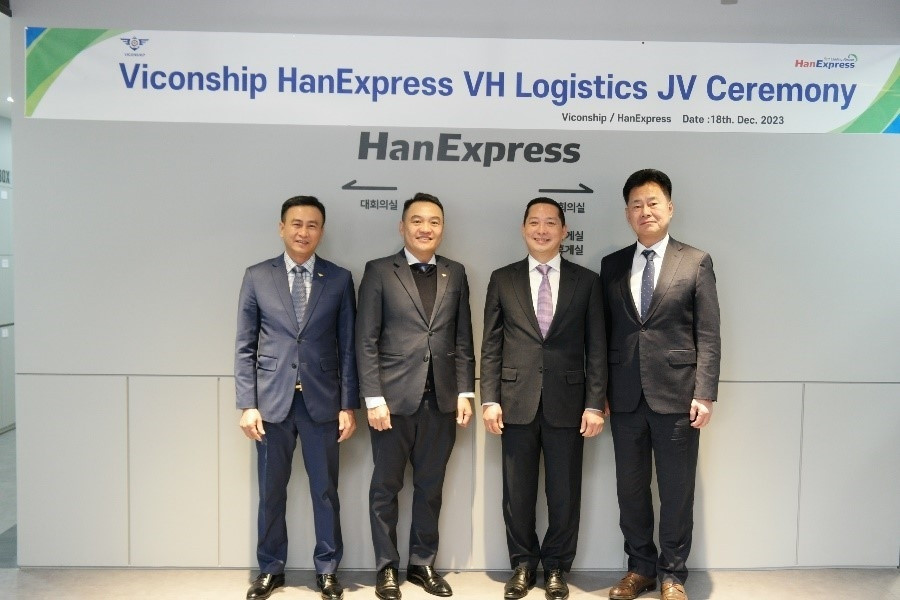Viconship (VSC) thành lập liên doanh với HanExpress, nhắm tới thị trường Hàn Quốc