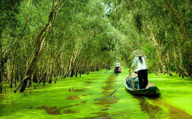 Du ngoạn trên sông bằng xuồng chèo là trải nghiệm du khách không nên bỏ qua