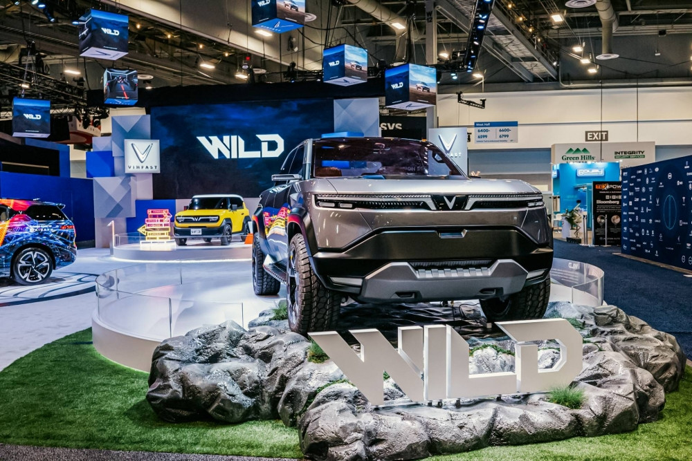 VinFast VF Wild 'hút hồn' người dùng Mỹ, liên tiếp lọt top xe ấn tượng nhất CES 2024