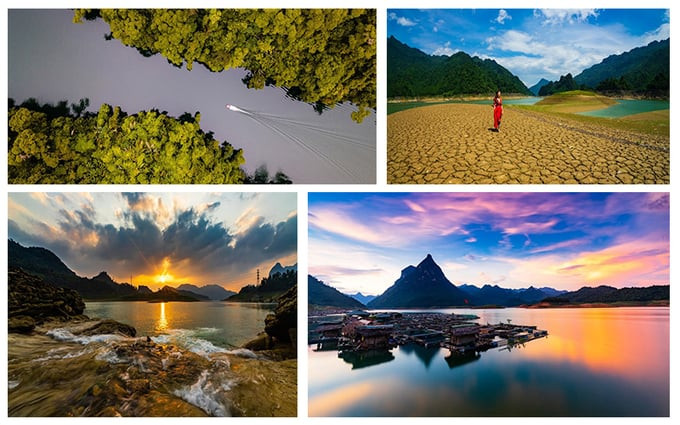 Vẻ đẹp huyền bí của Hồ sinh thái Na Hang - Lâm Bình sẽ khiến du khách say đắm