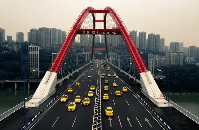 Cầu sông Dương Tử Caiyuanba