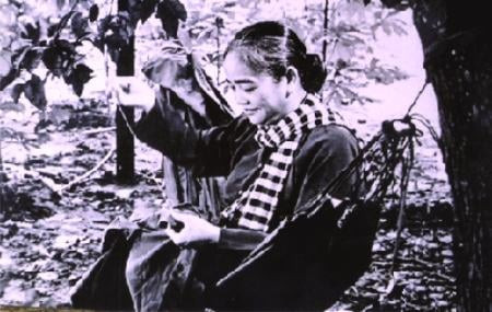 Hình ảnh người phụ nữ bản lĩnh từng tham gia vào đoàn tàu 'không số'