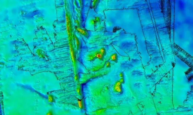 Khu vực mới được lập bản đồ với các ngọn núi ngầm. Ảnh: Focus/CSIRO