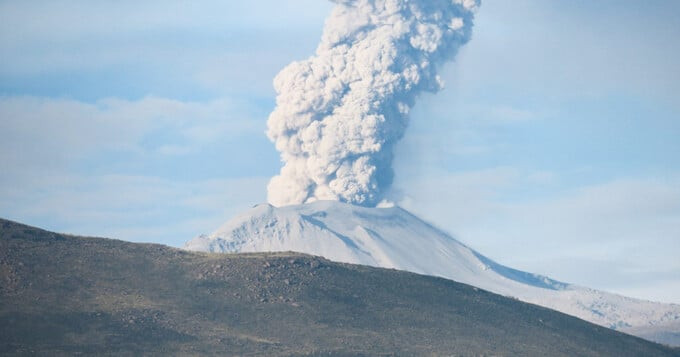 Các nhà nghiên cứu cho rằng khu rừng đã bị xóa sổ bởi một vụ phun trào núi lửa