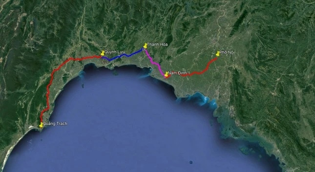 Đồng loạt thi công các dự án đường dây 500kV mạch 3 từ Quảng Trạch tới Phố Nối