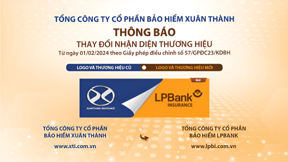 Bảo hiểm Xuân Thành đổi tên thành Bảo hiểm LPBank