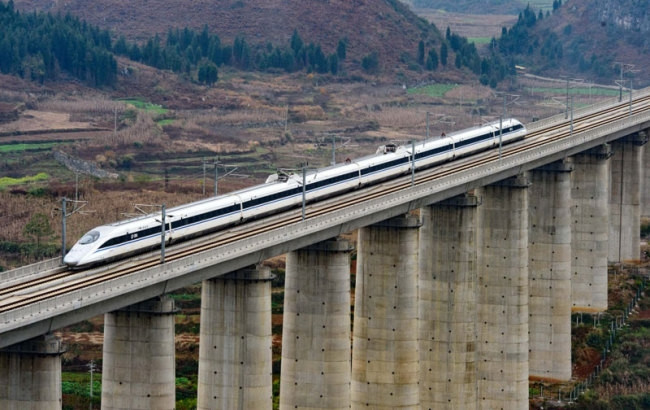 Tuyến đường sắt mô hình PPP đầu tiên ở Trung Quốc: Dài 266km, vận tốc 350km/h, là minh chứng cho trình độ đỉnh cao của ngành xây dựng nước này