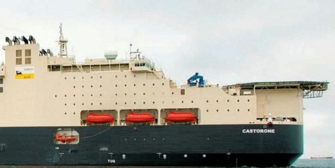 Tàu Castorone làm thủng đường ống dẫn khí mới của Australia. Ảnh: TradeWinds
