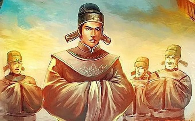 Lần đầu tiên trong lịch sử nước ta, vua Lê ban mũ áo Trạng nguyên vinh quy về làng. Ảnh minh họa