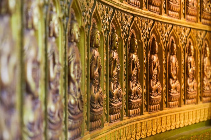 Chùa mang đậm dấu ấn Phật giáo Việt Nam và thế giới