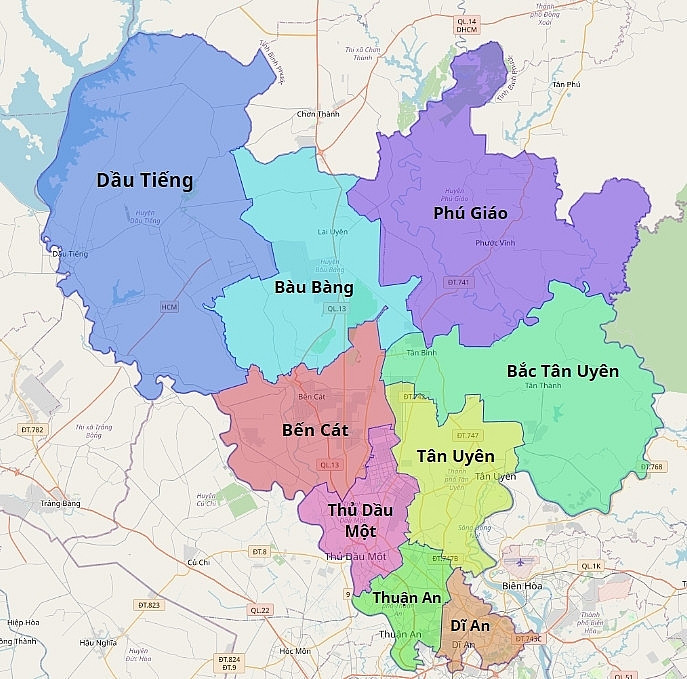 Thành phố trẻ nhất Việt Nam chọn 1 phường rộng 33km2 với hơn vạn nửa dân là trung tâm