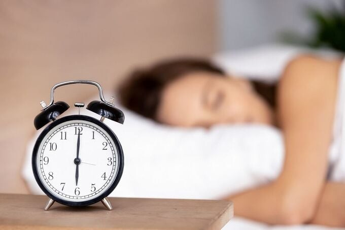 Đặt lịch cho thời gian ngủ và thức