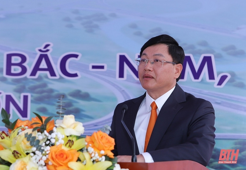 Thanh Hóa: Khởi công dự án tuyến đường nối cao tốc Bắc - Nam, Quốc lộ 1A đi cảng Nghi Sơn