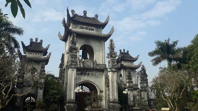 Chùa Phổ Quang là ngôi cổ tự nổi tiếng linh thiêng ở Hà Nội