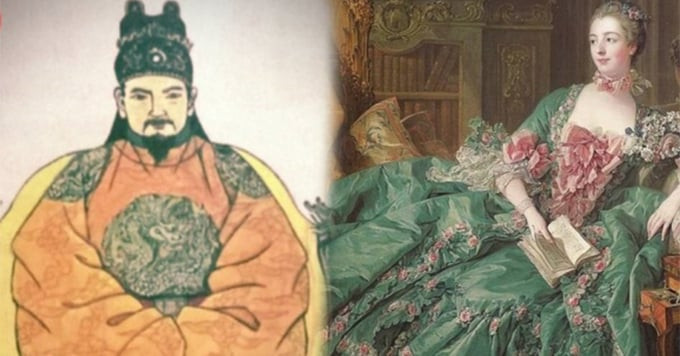 Vua Lê Thần Tông là vị vua Việt Nam đầu tiên lấy vợ Tây. Ảnh minh hoạ