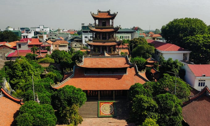 Chùa Tiêu Dao được xây dựng từ thời kỳ nhà Trần (1226-1400)
