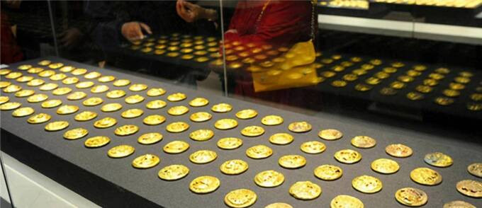 . Hiện tại, số lượng vàng này đang được trưng bày tại bảo tàng tỉnh Thiểm Tây, Trung Quốc