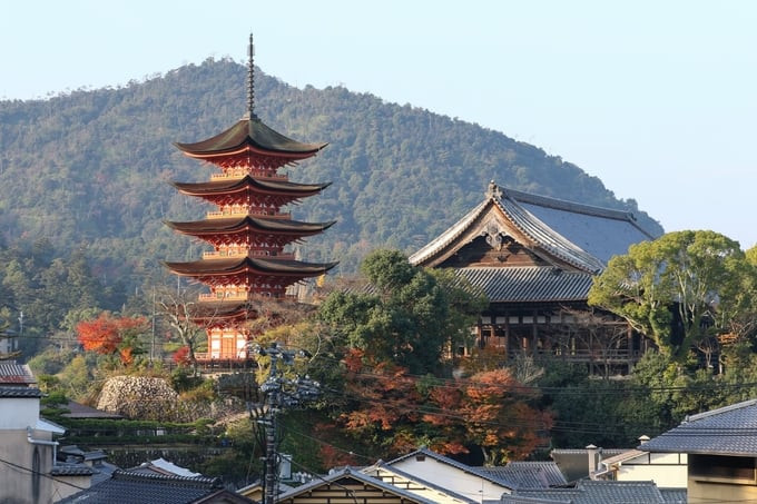 Đền Itsukushima thực sự đã trở thành biểu tượng của văn hóa kiến trúc Nhật Bản
