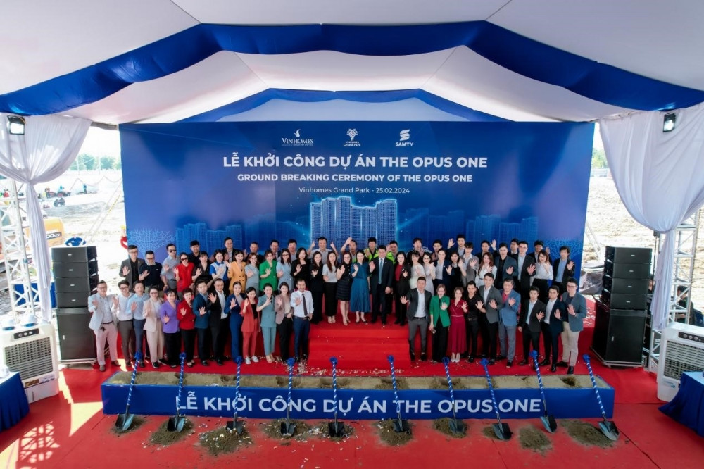 Lễ khởi công dự án The Opus One tại Vinhomes Grand Park