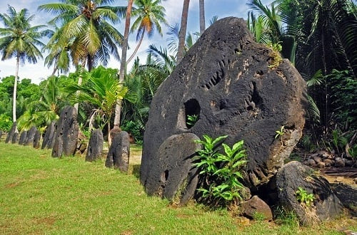 Hình ảnh đồng rai được sử dụng tại đảo Yap