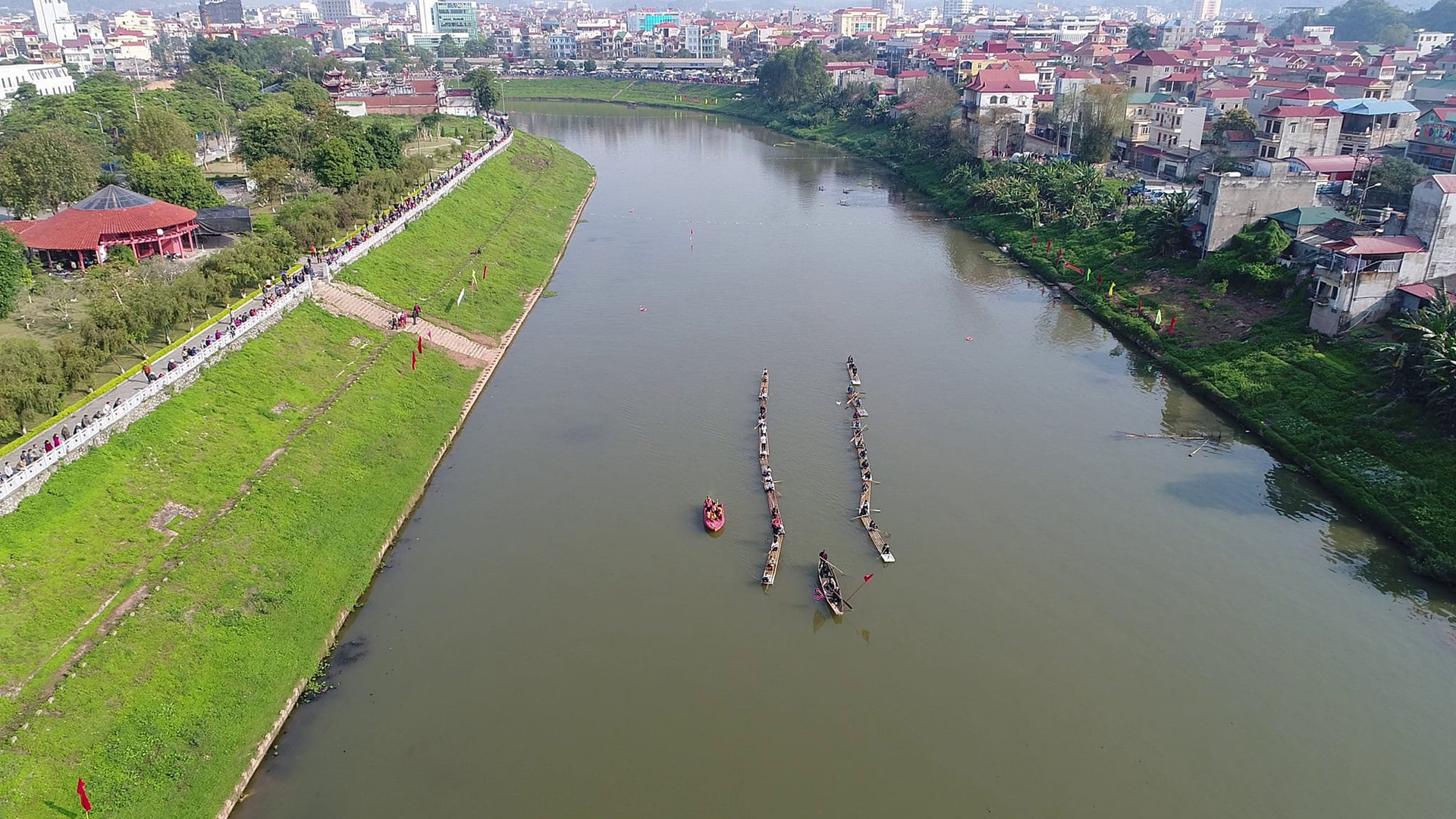 Đua bè mảng trên sông Kỳ Cùng, Lạng Sơn