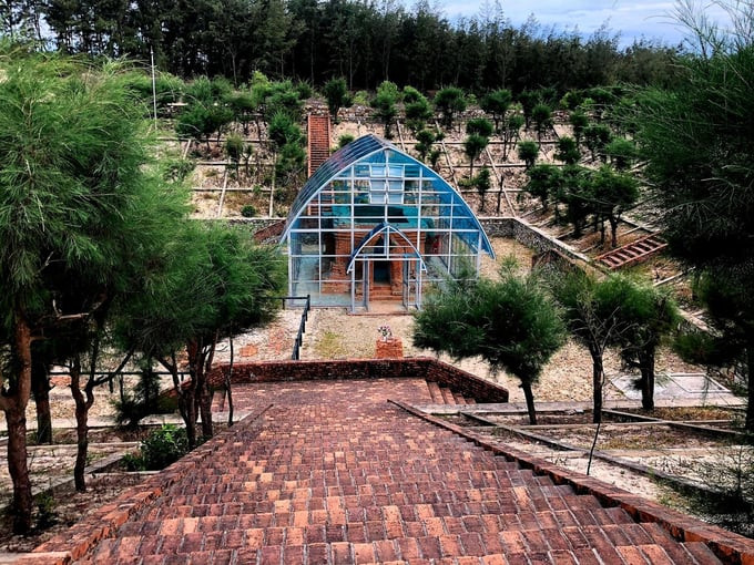 Tháp Chăm Phú Diên đang được bảo tồn trong nhà kính để giảm thiểu tác động từ môi trường tự nhiên