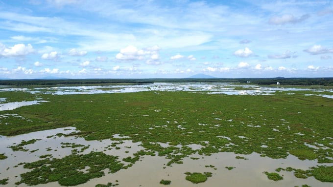 Một góc hồ Biển Lạc