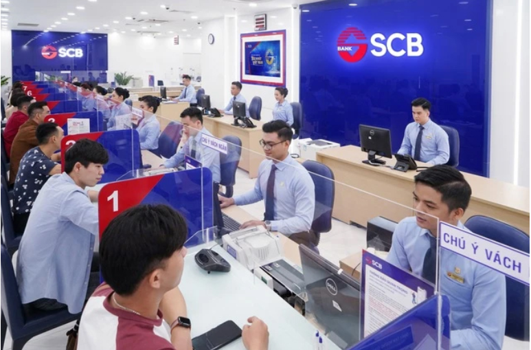 Hình ảnh hoạt động tại phòng giao dịch SCB