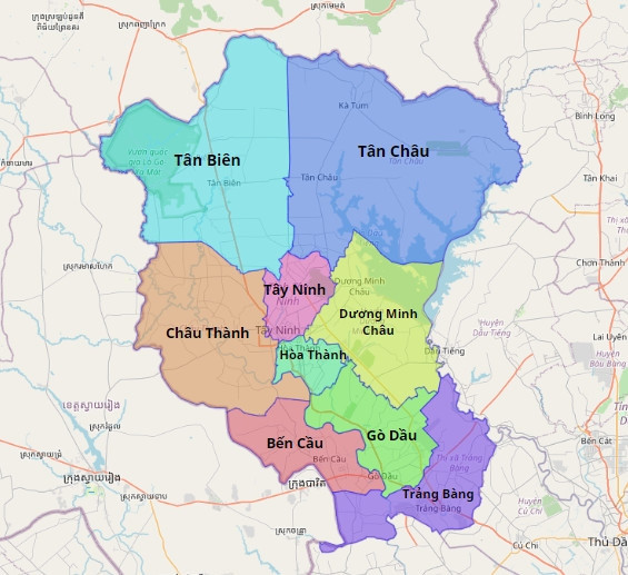 Tỉnh nối TP. HCM và Campuchia thống nhất quy hoạch 3 đô thị mới tại 3 huyện có diện tích lớn nhất