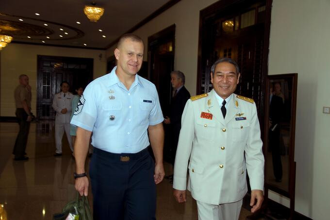Cuộc gặp gỡ của Trung tướng Nguyễn Đức Soát với các cựu binh người Mỹ