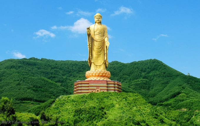 Nơi đặt bức tượng đã được chính phủ Trung Quốc công nhận là danh thắng cảnh quốc gia cấp 5A