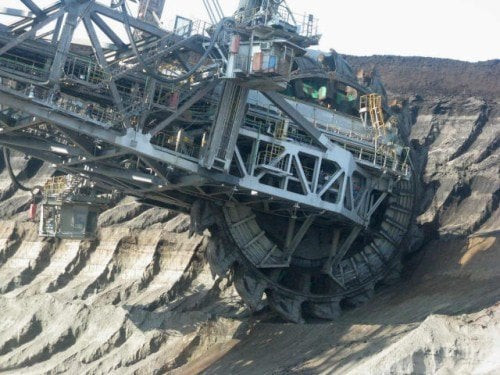 Bagger 288 làm việc trong các mỏ lộ thiên