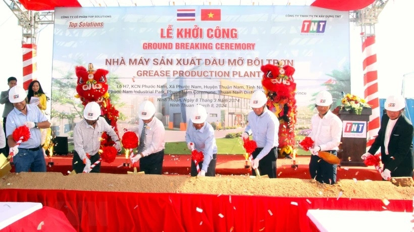 Tỉnh nằm trong vùng khô hạn nhất Việt Nam vừa khởi công nhà máy FDI đầu tiên