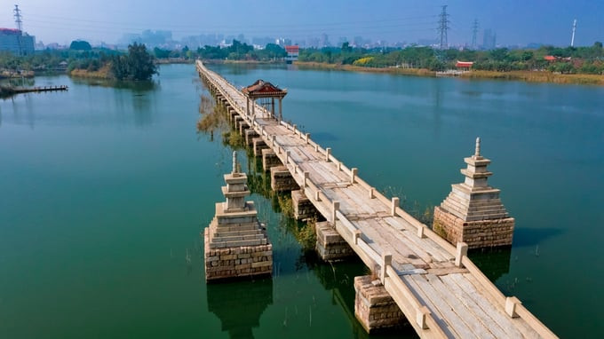 An Bình được công nhận là cây cầu đá dài nhất ở Trung Quốc