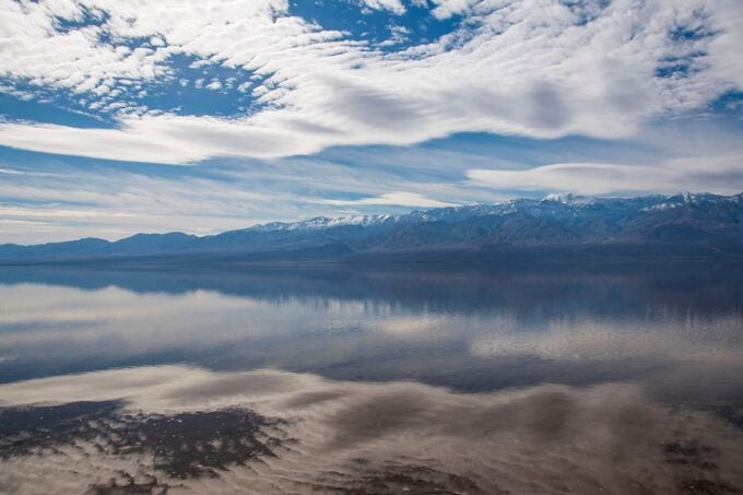 Hồ Manly Thung lũng Chết.