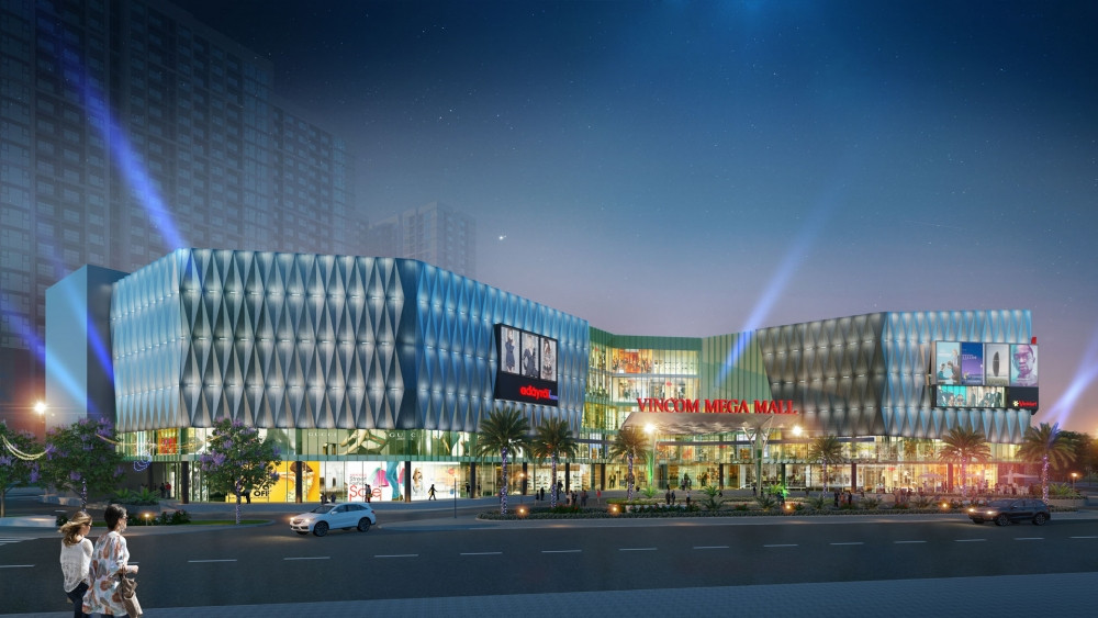 2 Vincom Mega Mall và 4 Vincom Plaza sắp khai trương giúp VRE có thêm 171.000m2 sàn cho thuê