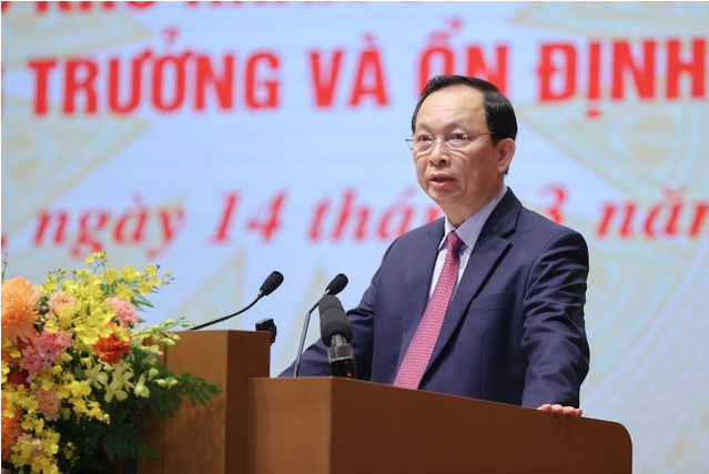 Phó Thống đốc Thường trực NHNN Đào Minh Tú tại Hội nghị