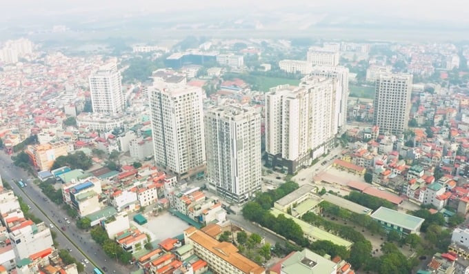 Nhiều dự án bất động sản của các chủ đầu tư như Him Lam, Khai Sơn, BIC,... tại quận Long Biên được công bố